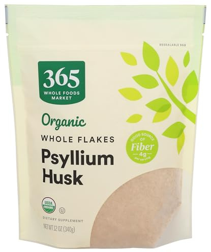 365 by Whole Foods Market, Psyllium Husk Ca Only Organic, 12 Ounce