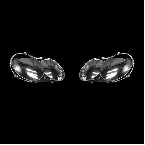 LOKORI Auto Front Scheinwerfer Glas Scheinwerfer transparent lampenschirm Lampe Shell Scheinwerfer Abdeckung für Benz W209 CLK 2004 2005 2006