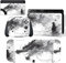 PlayVital Skin Sticker für Nintendo Switch OLED Modell,Aufkleber Sticker Decal Folie Abziehbild Faceplates Klebefolie für Switch OLED Konsole&Joy Con&Dock&Grip(Nebelgeborener Drache)