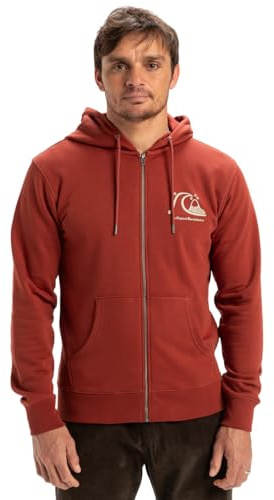 Quiksilver - Graphic Mix Hoodie Zip Fleece mit Reißverschluss - Mann