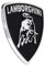 HANROOG Auto Embleme für Lamborghini, Emblem Aufkleber Logo Kühlergrill Zeichen Badge Aufkleber Dekoration Aufkleber