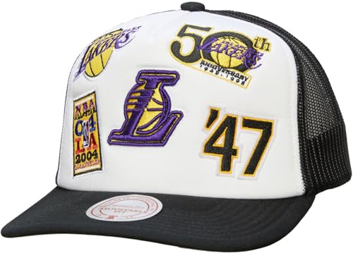 Mitchell & Ness NBA Gridlock Trucker Cap Los Angeles Lakers