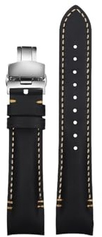 Gebogenes Ende 22mm 20mm Leder Uhrenarmband passend for Tudor Black Bay/Seiko/Casio/Armani/Hamilton