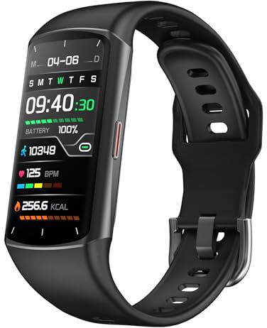 Smart Watch Fitness Tracker with 24/7 Heart Rate, Blood Oxygen Blood Pressure Monitor Sleep Tracker 120 Sports Modes Activity Trackers Step Calorie Counter IP68 Waterproof for Andriod iPhone Women Men