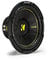 Kicker 44 cwcd104 woofer de 10 Pulgadas compc104 Negro