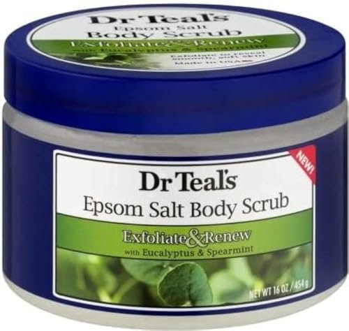 Dr Teal Esfoliante corporal Epsom Salt da Epsom e relaxamento