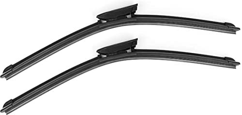 Jurmann Vision+ Aero Scheibenwischer Komplettsatz 600/450 mm Vorne mit Adapter Gelenklos hohe Qualität Wischerblätter