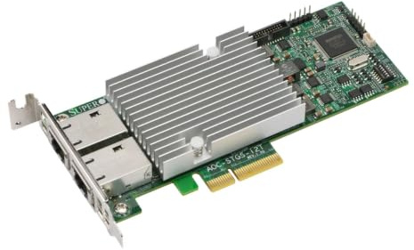 Supermicro aoc-stgs-i2t-o Add-On Karte, flach, Mehrfarbig
