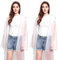 Mitening 2 Stück Regenponcho Herren Damen Wasserdicht Regencape Festival Regenjacke Regenmantel Poncho Fahrrad Regenkleidung Regenschutz Regen Zubehör für Wandern Camping Radfahren Reisen