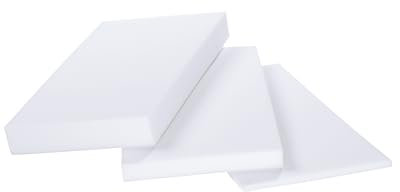 saarschaum • PUR Schaumstoffplatte • Wähle Raumgewicht und Stärke • RG 3040 202x122x1cm • Schaumstoff meterware • auflagen, kissen & polster