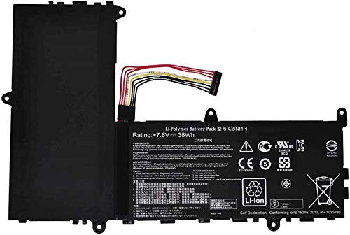 AKKEE C21N1414 Laptop Battery Compatible with Asus EeeBook X205T X205TA X205TA-BING-FD015B F205TA F205TA-FD0015BS F205TA-1A F205TA-1B X205TA-1A C21PQ91 CKSE321D1 7.6V 38Wh