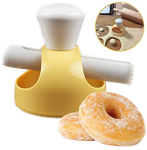 DUBENS Donut Cutter, Donut Kuchen Form, DIY Donut Cutter Keks Stempel Form, Donut Maker Form, Donut Press Mold, Fondant Brot Teig Desserts Cutter Maker Maker Küche Bäckerei Gebäck Backwerkzeug