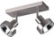 Trio Leuchten Strahler Leon 800700207, Metall Nickel matt, exkl. 2x GU10
