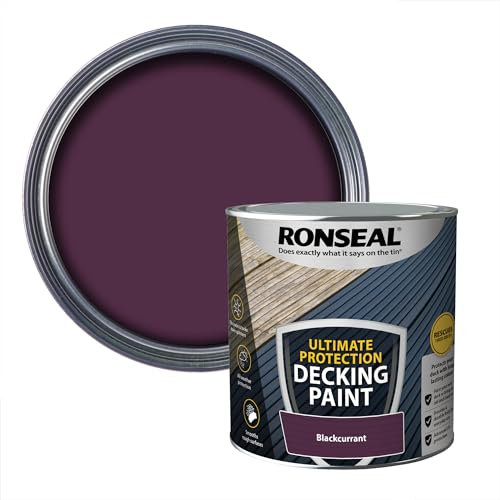 Ronseal Ultimate DECKING Paint Blackcurrant 2.5L
