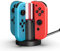 Gamedealer 4in1 Joy-Con Quad-Charger für Nintendo Switch, Controller Ladestation, USB-Anschluss, Anti Rutsch Fuß, visuelle Ladeanzeige, Versand aus Deutschland