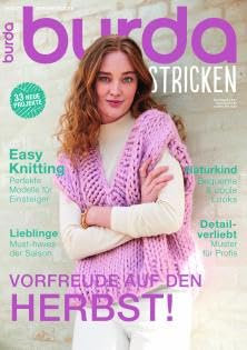 Burda stricken Strickmagazin 2021#04 Strickmuster ideal für Anfänger und Profis