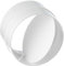 Ø 125mm Conduit de Ventilation - Raccord & Connecteur avec Clapet Anti-Retour