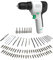 BLACK+DECKER REVIVA REVDD12A80-QW - Taladro atornillador 12V, Velocidad variable, 80 accesorios