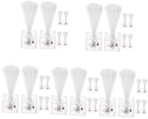 OSALADI 30 Stk Bunte Lichtwellenleiter Nachtlichtlampe Lampe Aus Eisfasern Glasfaserstäbe Für Hochzeitsmassen Dünne Optik Sinnliches Licht Faseroptische Lampe Acryl Lampen Led Kind