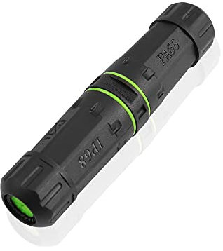 PNGKNYOCN SC Fiber Optical Waterproof Connector, IP68 SC Duplex LWL Kabel Outdoor Wasserdichter Adapter für Glasfaserkabel Verlängerung (SC connector)