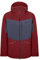 Ziener Herren TRIGLAV Ski-Jacke/Freeride | PFC frei, Wolle, wattiert, red cabin, 54