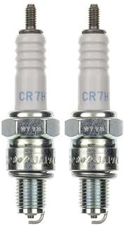 Zündkerzen Set CR7HS 2 Stück – passend für AGM GMX 450, Fighter, Firejet, Adly/Herchee 125ccm