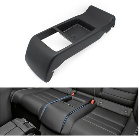 RijPex Getränkehalter for Rücksitzkonsole, klappbare Rückenlehne, äußere Abdeckung, kompatibel mit Mercedes CE-Klasse W204 W207 Coupe C200 C220 E250 E350