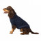 HUGO & HUDSON x Hackett Hundepullover mit Zopfmuster, Rollkragenpullover aus Strick, Marineblau, XS