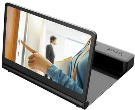 Stock Lider-Lupa De Pantalla, Amplificador De Pantalla Móvil con Altavoces Bluetooth Pantalla De Amplificador De Teléfono Adecuado para Ver Películas Y Videos En Un Teléfono Inteligente