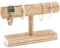 ProCase 1 Etagen T-Form Armbandhalter aus Holz, Abnehmbare Armband Halterung Schmuckhalter Armbänder Display, Vintage Armbandständer Uhrenständer Aufbewahrung für Armreifen Haarklammern Uhren -Natur