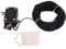 Antenne à Ondes Courtes 3-30 MHz Mini Antenne EFHW 1:49 Balun Interface Standard Antenne Demi-Onde Alimentée en extrémité Améliore la Réception du Radio Câble de 65,62 Pieds