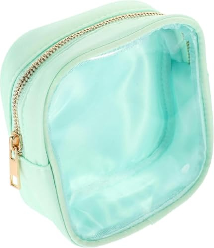 Kosmetiktasche in Bonbonfarben, für Flughäfen und Fluggesellschaften, Kulturbeutel, Kosmetiktasche, Beutel, transparente Kosmetiktasche, Make-up-Tasche, Kosmetik-Organizer-Tasche, transparente Ma
