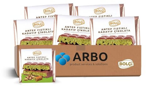 Bolci Dubai Cioccolato 100 g - Pistacchio Kadayif - Intenso ricco di pistacchi con pelo d'angelo croccante - Pistacchio Cioccolato