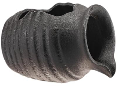 Pot d'argile à Circulation d'eau, Vase hydroponique, abri Betta, Pot d'eau de Bureau, Noir