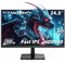 TITAN ARMY 300Hz Gaming Monitor 24.5 Zoll, 1080P Full HD 1ms GTG Adaptive-Sync Rahmenloser Monitor, HDR400, 96% DCI-P3, 100 * 100 VESA, Low Blue Light, DP & HDMI x2, P2510HS