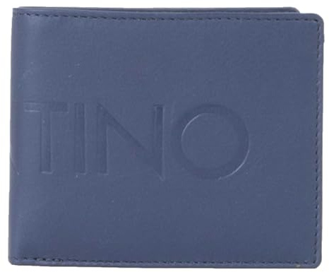 Valentino Pelle porta carte di credito Mason Card Holder Blu blu scuro