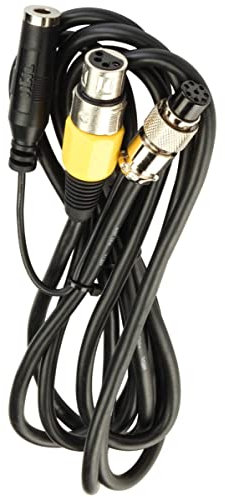 HEIL Sound CC-1-Y - AR 8ft Straight Microphone Connecting Cable (XLR4 to Yaesu 8-Pin Round)