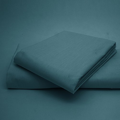 Non-Iron EASY CARE 16 (40cm) Extra Deep Fitted Bed Sheet - PERCALE Quality for Thick MATTRESS - Single, Double, King & Super King- ALL UK SIZES NEW (Super King Size, Teal)