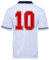 England 1990 World Cup Finals No 10 Retro Shirt White X-Large Polyester