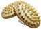 CareforYou Lot de 2 brosses de massage anti-cellulite en bois naturel pour massage du corps, massage, relaxation, musculaire, palme, sauna, spa, bain