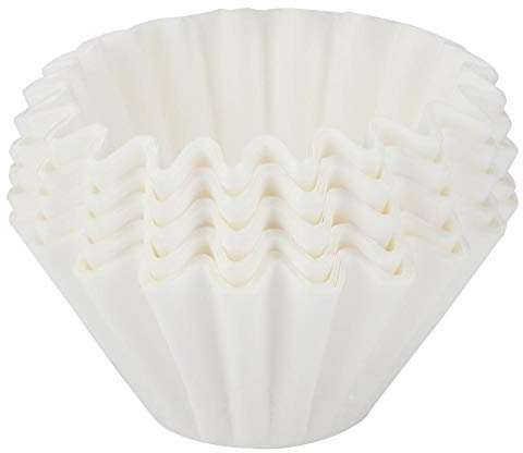 Coffee Filte 50Pcs Reemplazo de papel de filtro de café desechable ondulado en forma de taza de pastel para hacer café