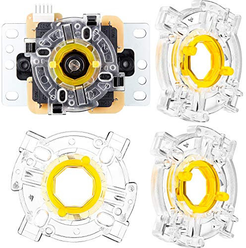 Blulu 4 Stück GT-Y Achtkant Drosselklappe 8 Wege Drosselplatte für JLF Joysticks