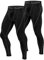 Roadbox Kompressionshose Laufhose Herren Lang für Sport,Trainings,Fitness,Radfahren,Yoga,Wandern,Basketball(Schwarz,L)