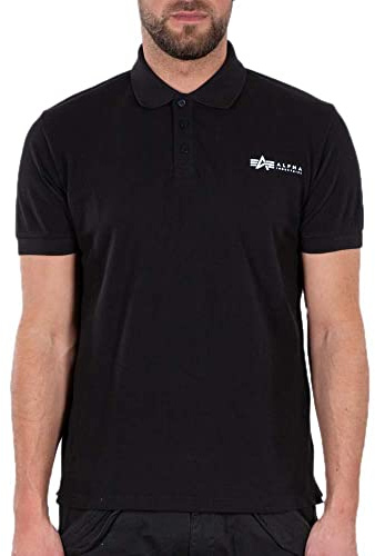 Alpha Industries Herren Alpha Industries Basic Polo Sl Poloshirt für Herren Polohemd (1er Pack)