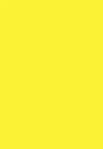 Generisch 1 Moosgummi-Platte 20x30 cm - Farbe (gelb)