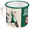 Nostalgic-Art Retro Emaille-Tasse, 360 ml, Vespa – Italian Legend – Geschenk-Idee für Roller-Fans, Original Lizenzprodukt (OLP), Camping-Becher, Vintage Design