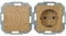 Kopp 618630088 Milano Eiche-Natur Universalschalter (Aus- und Wechselschalter) & 914830089 Milano Eiche-Natur Schutzkontakt-Steckdose