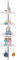 TRUSTLIFE Rangement Douche Étagère Douche Etagere Telescopique Douche Rangement Baignoire Etagere Angle Salle de Bain 70-330cm avec Quatre Étagères, Porte - Serviettes, Quatre Crochets, Blanc