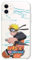Offizielle Naruto Shippuden Schutzhülle für iPhone 11, transparent, flexibel, offizielles Lizenzprodukt