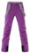Skihose Damen Wasserdichte Professionelle Schneehose Winddichte Hosenträgerhose Winter Outdoor Regenhose Warme Wanderhose Snowboard Softshellhose mit abnehmbaren Trägern Overall & Schneefang Purple L